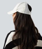 Plain Casual Baseball Cap — Cheese White — view 6