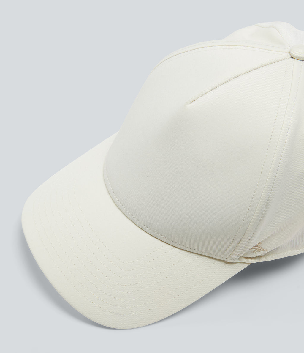 Plain Casual Baseball Cap — Cheese White — view 2