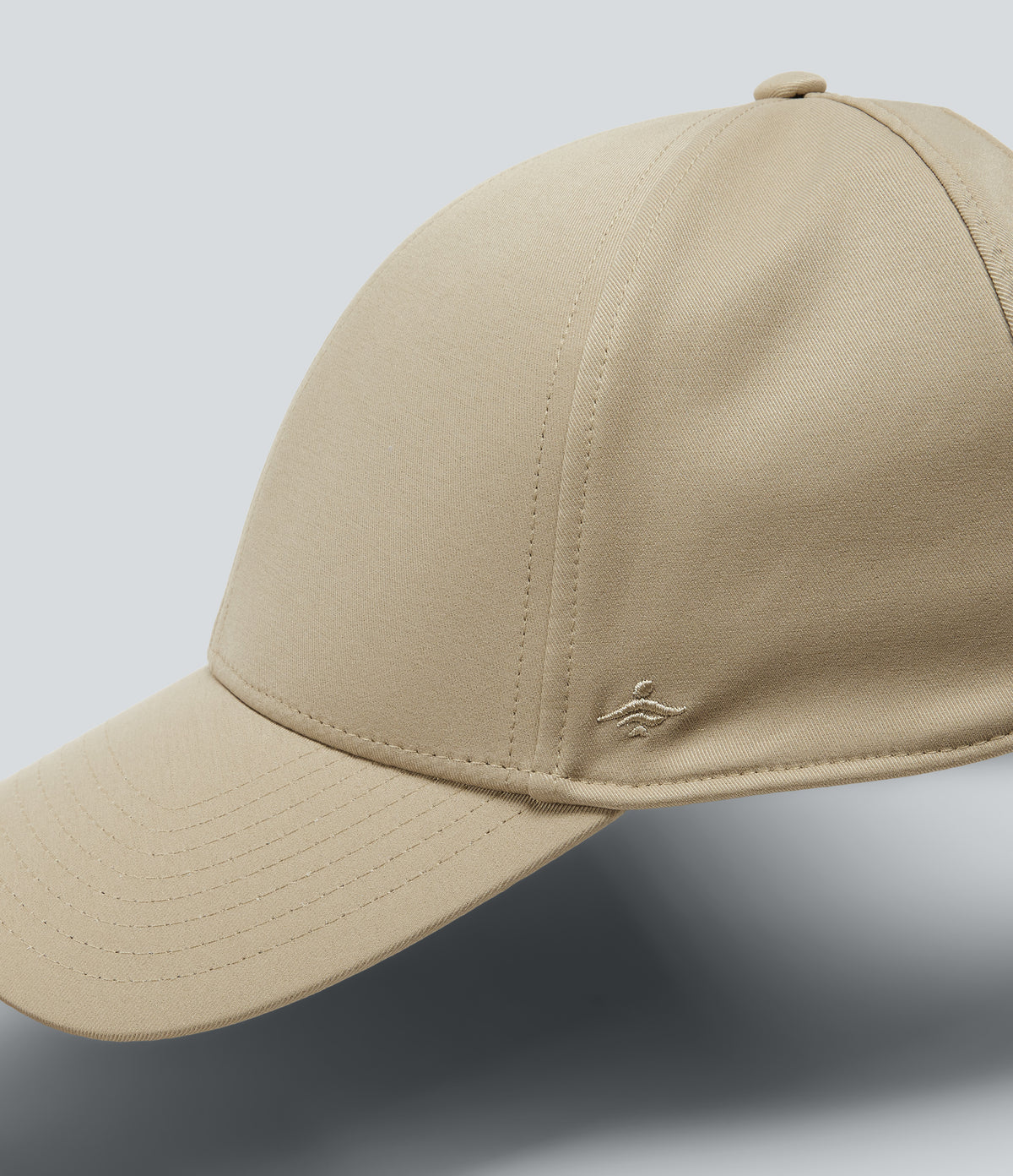 Plain Casual Baseball Cap — Khaki — view 2