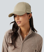 Plain Casual Baseball Cap — Khaki — view 6