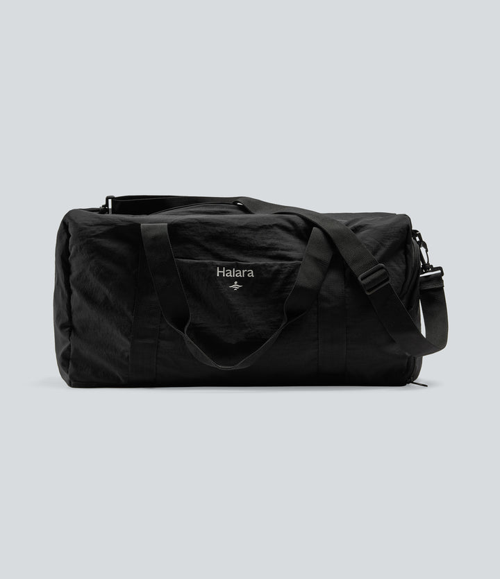 Handheld Crossbody Duffle Bag — Black — view 1