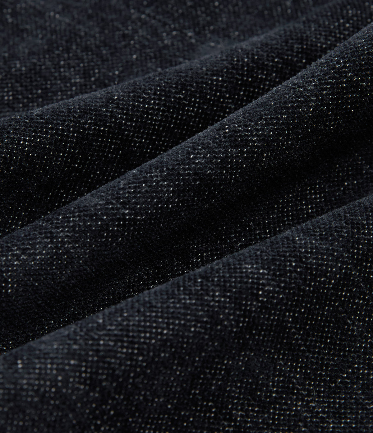 High Waisted Drawstring Baggy Casual Trousers with Pockets — Dark Navy — view 8