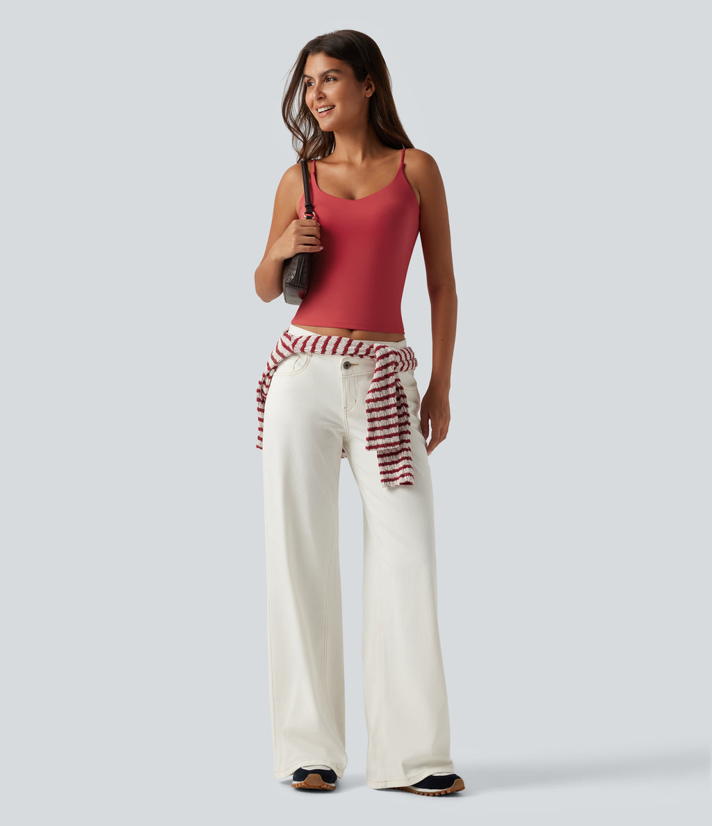 Airy Cut Cut InstantCool Casual Tank Top — Salsa — view 8