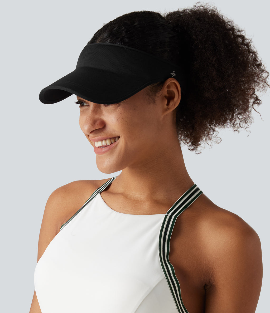 Yoga Visor Hat — Black — additional view