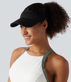 Yoga Visor Hat — Black — additional view