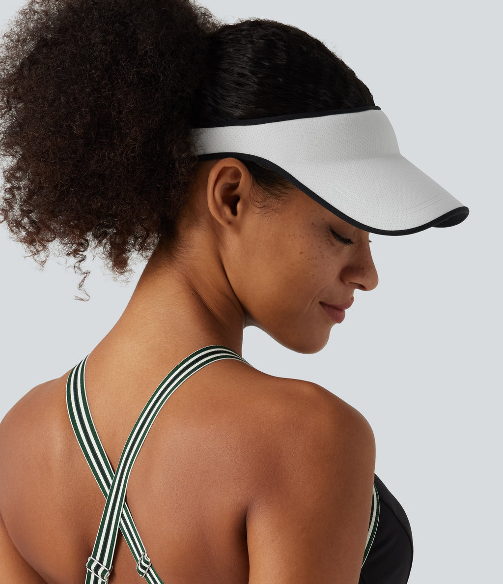Yoga Visor Hat — White — view 3