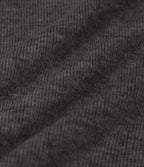 V Neck Long Sleeve Crossover Thumb Hole Casual Jumper — Dark Grey — view 7