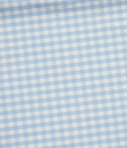 High Waisted Plaid Bootcut Work Trousers with Pockets — Blueberry Milk Gingham — view 8