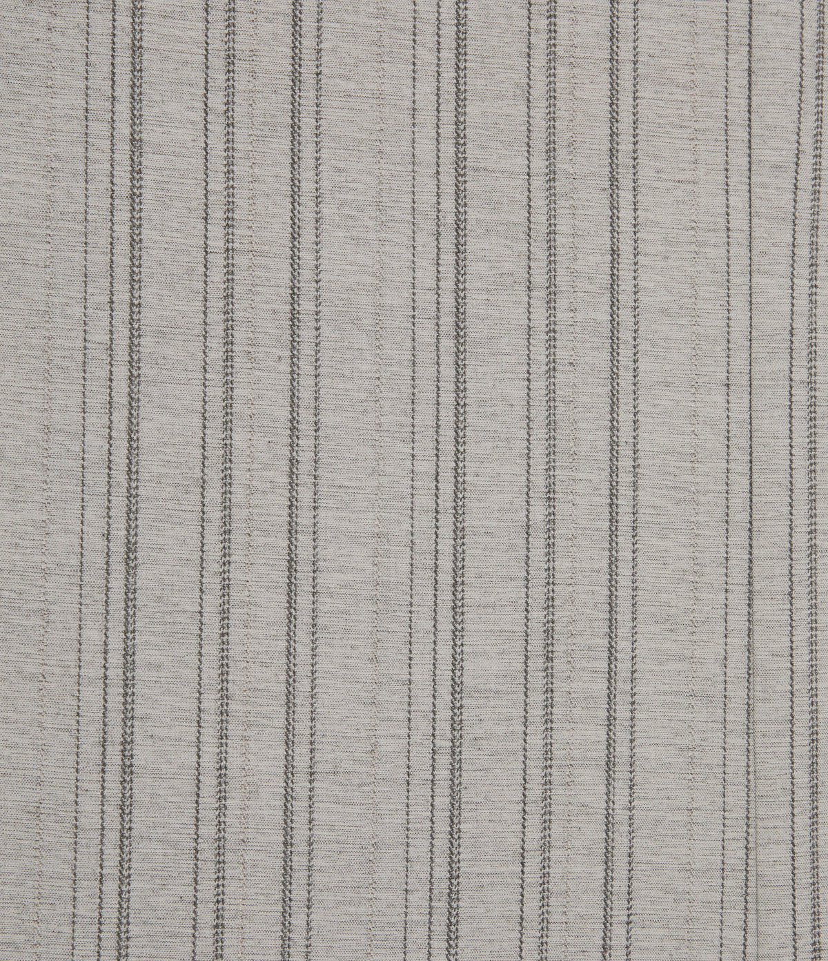 High Waisted Baggy Stripe Casual Linen-Feel Trousers with Pockets — Toasted Linen — view 7