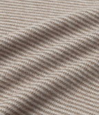 Stripe Sweater Knit Casual Scarf — Vintage Khaki — view 6
