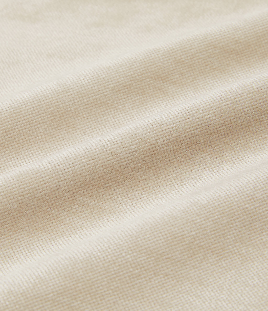 High Waisted Flare Casual Trousers with Pockets — Almond Milk — view 8