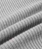 Lapel Long Sleeve Thumb Hole Work Jumper — Grey — view 8