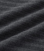 Boat Neck Long Sleeve Casual Jumper — Dark Grey — view 7
