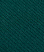 Ribbed Knit V Neck Dropped Shoulder Long Sleeve Boxy Cropped Lounge Top — Crisp Pine — view 8