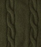 V Neck Raglan Long Sleeve Work Jumper — Lone Pine Green — view 8