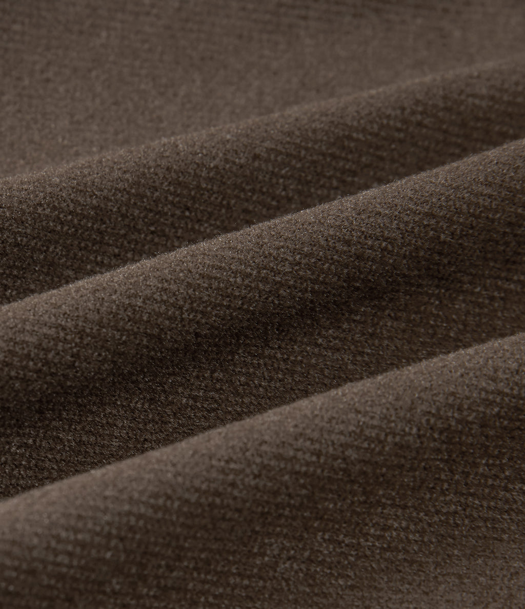 High Waisted Tapered Work Trousers with Pockets — Rain Drum — view 7
