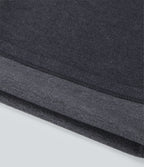 Mid Rise Drawstring Bootcut Work Trousers with Pockets — Navy — view 7