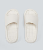Plain Workout Slides — White — view 1