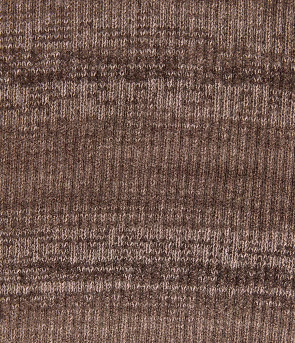 Square Neck Long Sleeve Gradient Stirpe Casual Jumper — Wander Dune — view 7