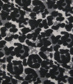 Round Neck Leopard Print Long Sleeve Ruched Casual Top — Cool Quarry — view 8