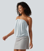 InstantCool Casual Tube Top — Frost Veil — view 3