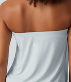 InstantCool Casual Tube Top — Frost Veil — view 5