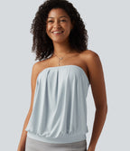 InstantCool Casual Tube Top — Frost Veil — view 1