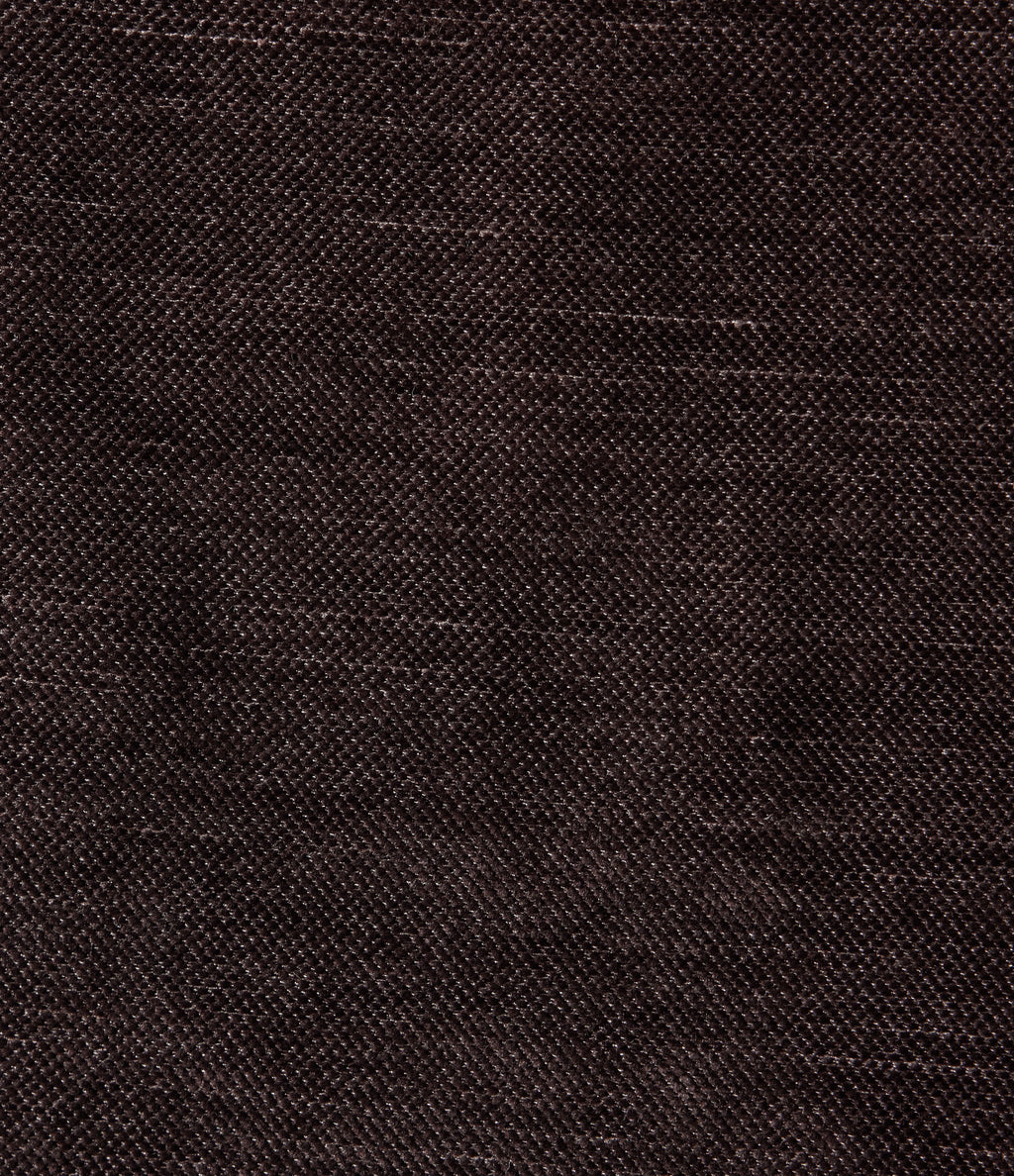 High Waisted Wide Leg Work Trousers with Pockets — Black Coffee — view 7