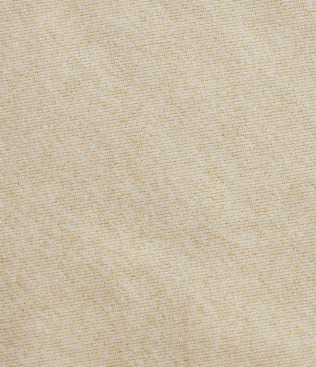 Mid Rise Flare Work Trousers — Oatmeal Khaki — view 7