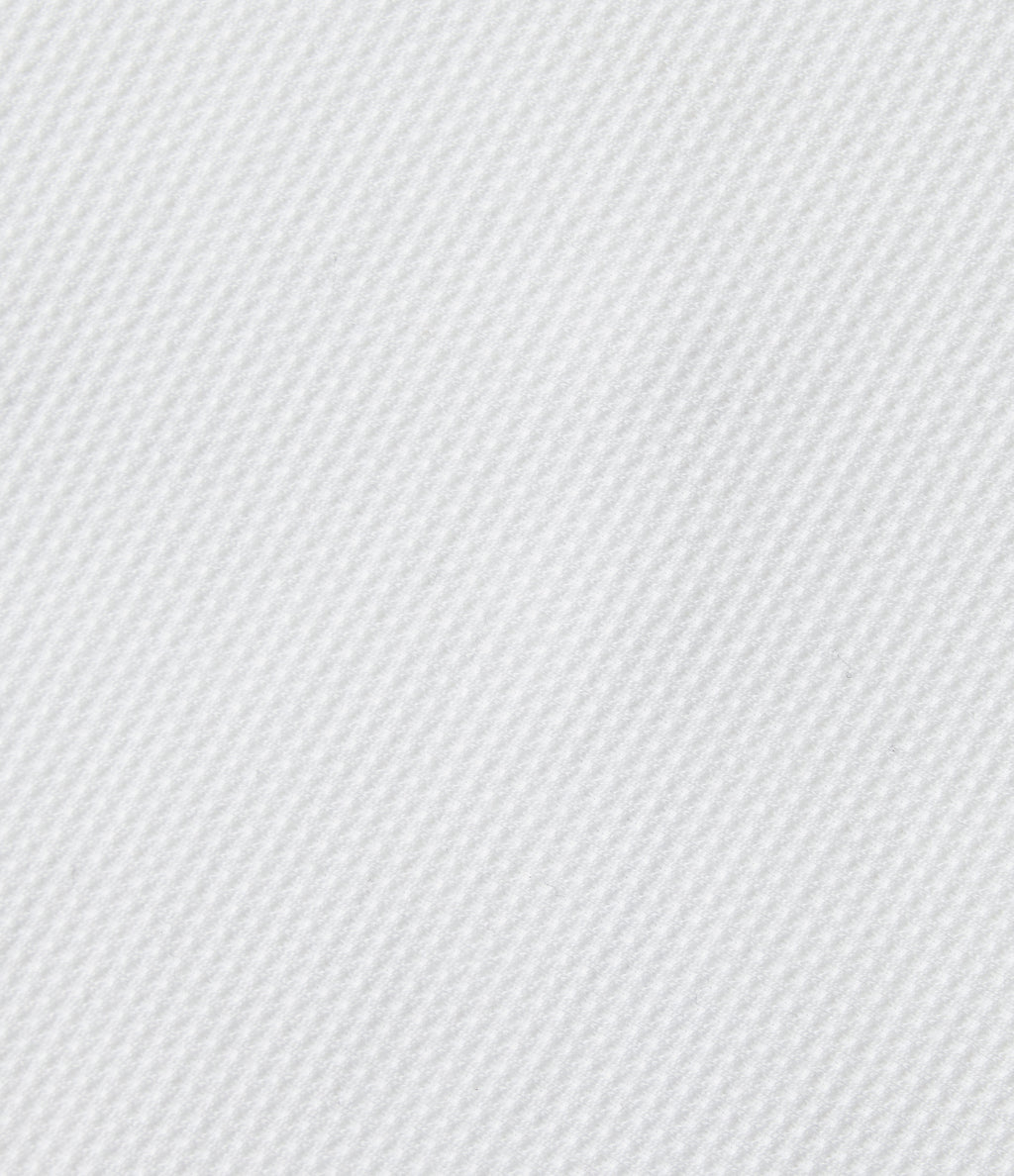 V Neck Long Sleeve Waffle Yoga Top — White — view 7