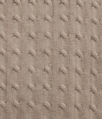 Round Neck Long Sleeve Work Cardigan — Birch Brown — view 7