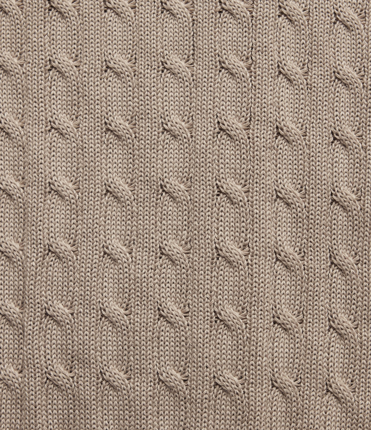 Round Neck Long Sleeve Work Cardigan — Birch Brown — view 7