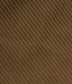 Mid Rise A-Line Corduroy Midi Work Skirt with Pockets — Butternut — view 8