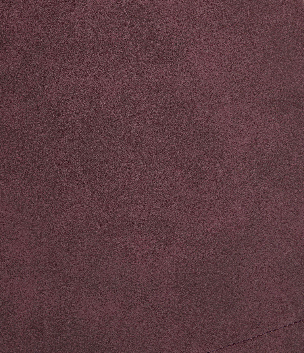 High Waisted A-Line 2-in-1 PU Mini Casual Skirt — Burgundy Fine Grain — view 8