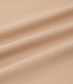 High Waisted A-Line Midi Work Skirt with Pockets — Candied Ginger — view 8