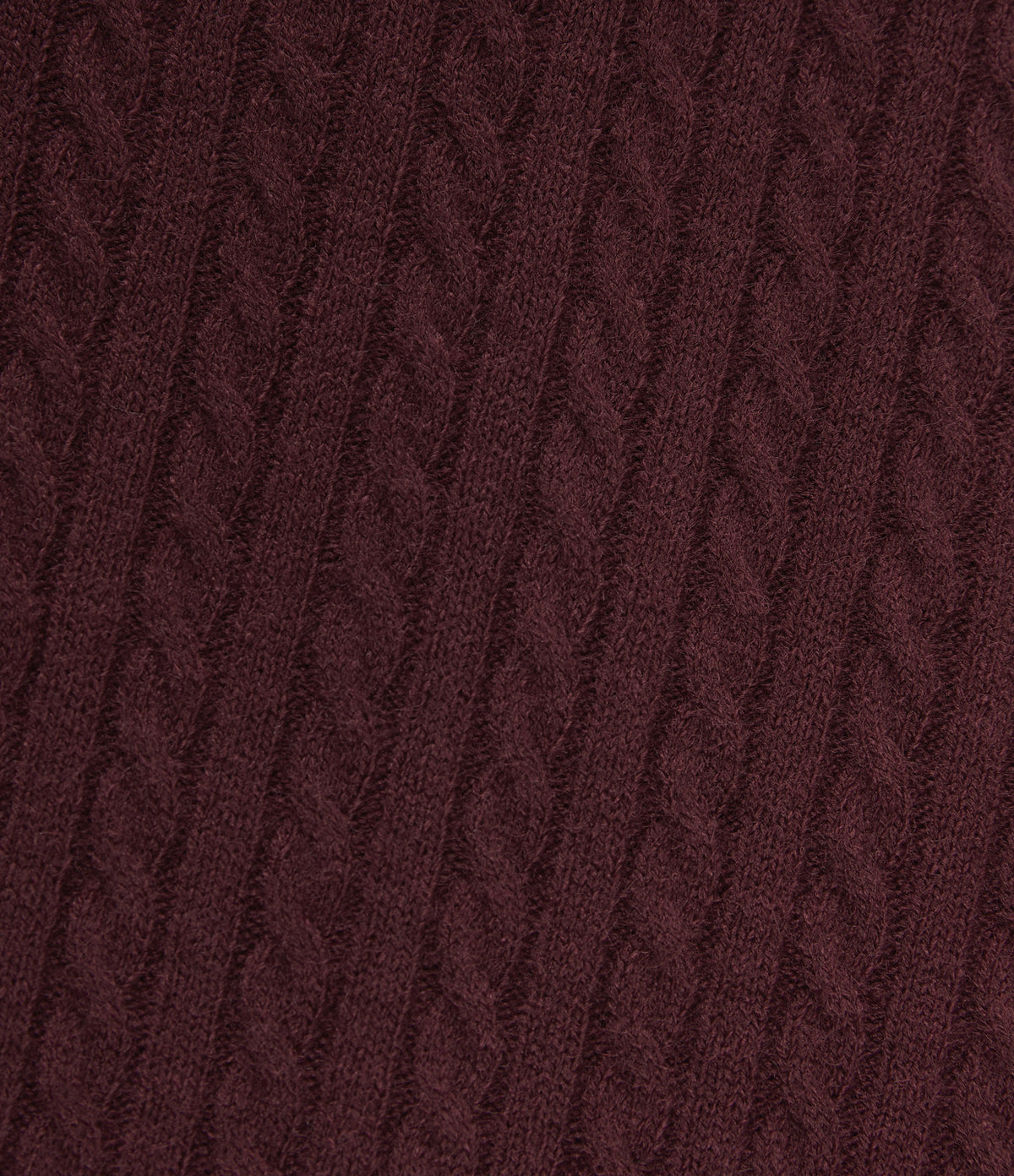 Cable‑Knit High Waisted Built-In Shorts Mini Casual Bodycon Skirt — Muddled Berry — view 6