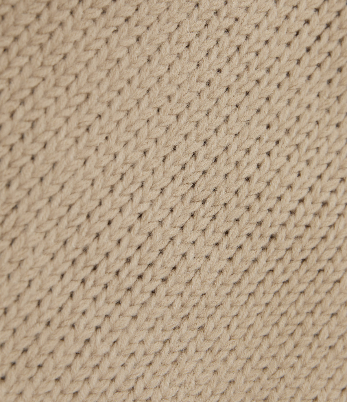 Round Neck Long Sleeve Casual Cardigan — Pale Khaki — view 8
