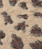 Round Neck Long Sleeve Leopard Print Casual Jumper — Sand Wild Motif — view 7