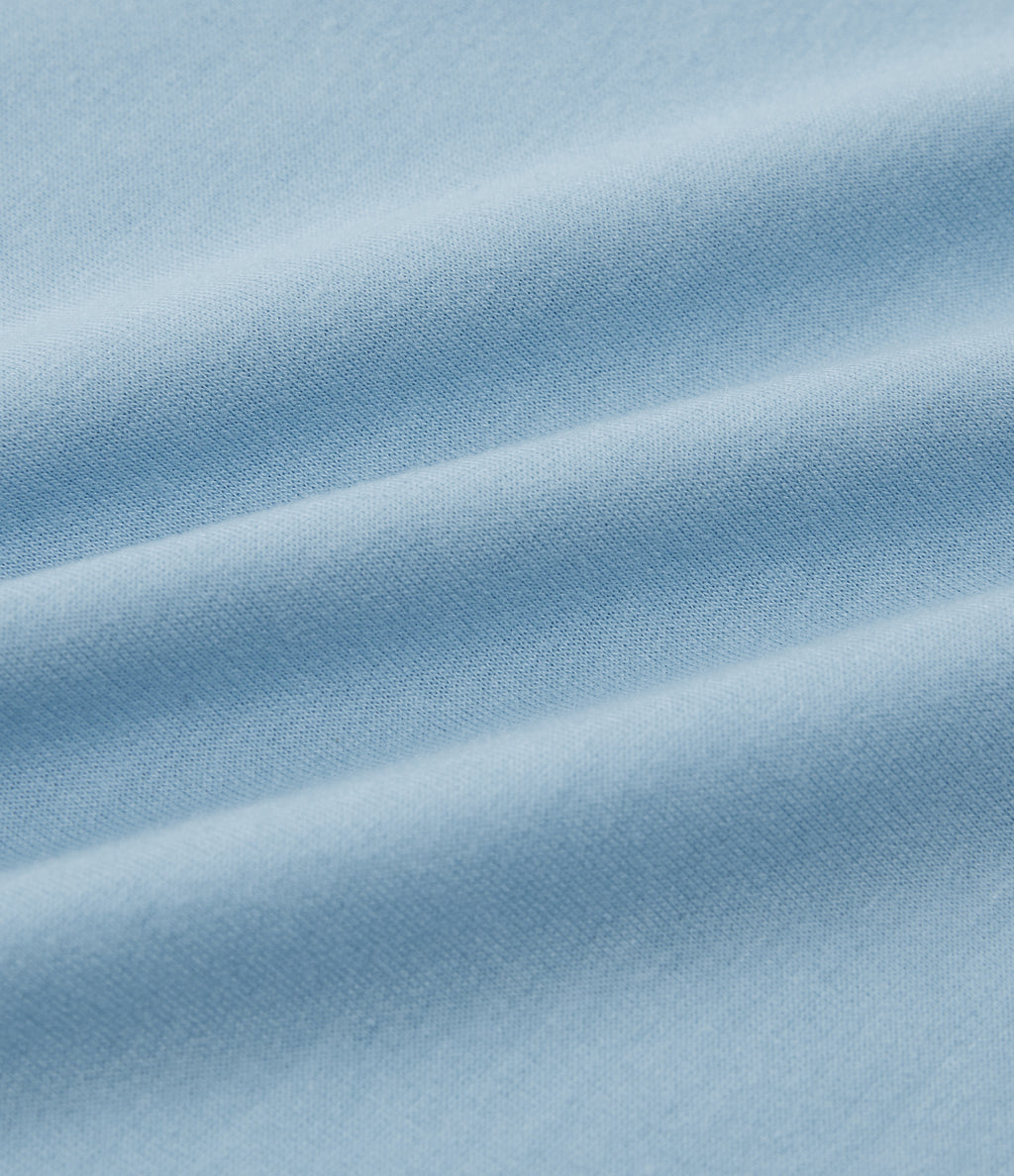 Low Rise Casual Sweatpants with Pockets — Airy Blue — view 7