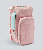 Yoga Crossbody Bag with Zipper Pocket — Crystal Pink — view 4