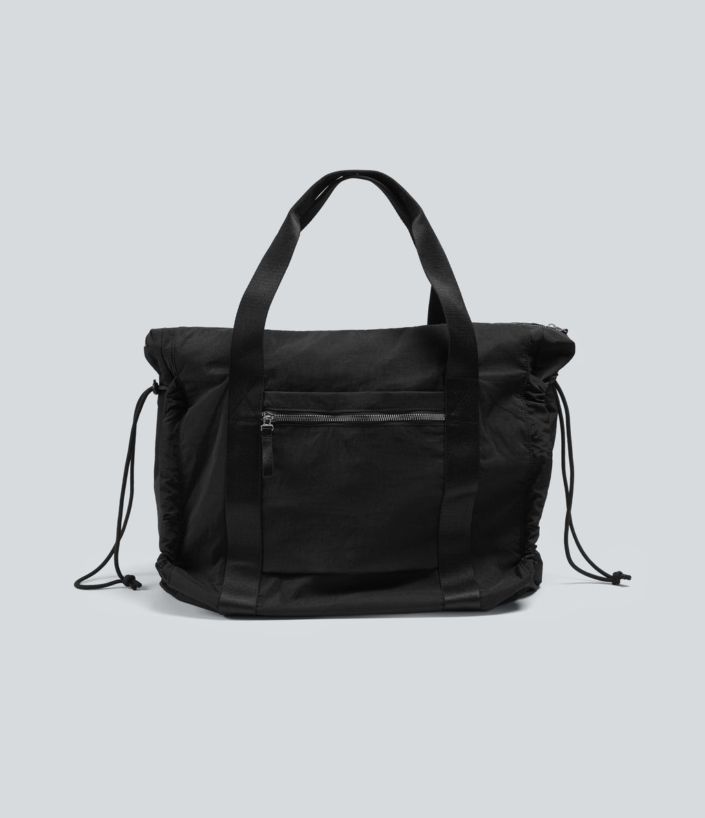 Plain Yoga Duffle Bag — Black — view 6