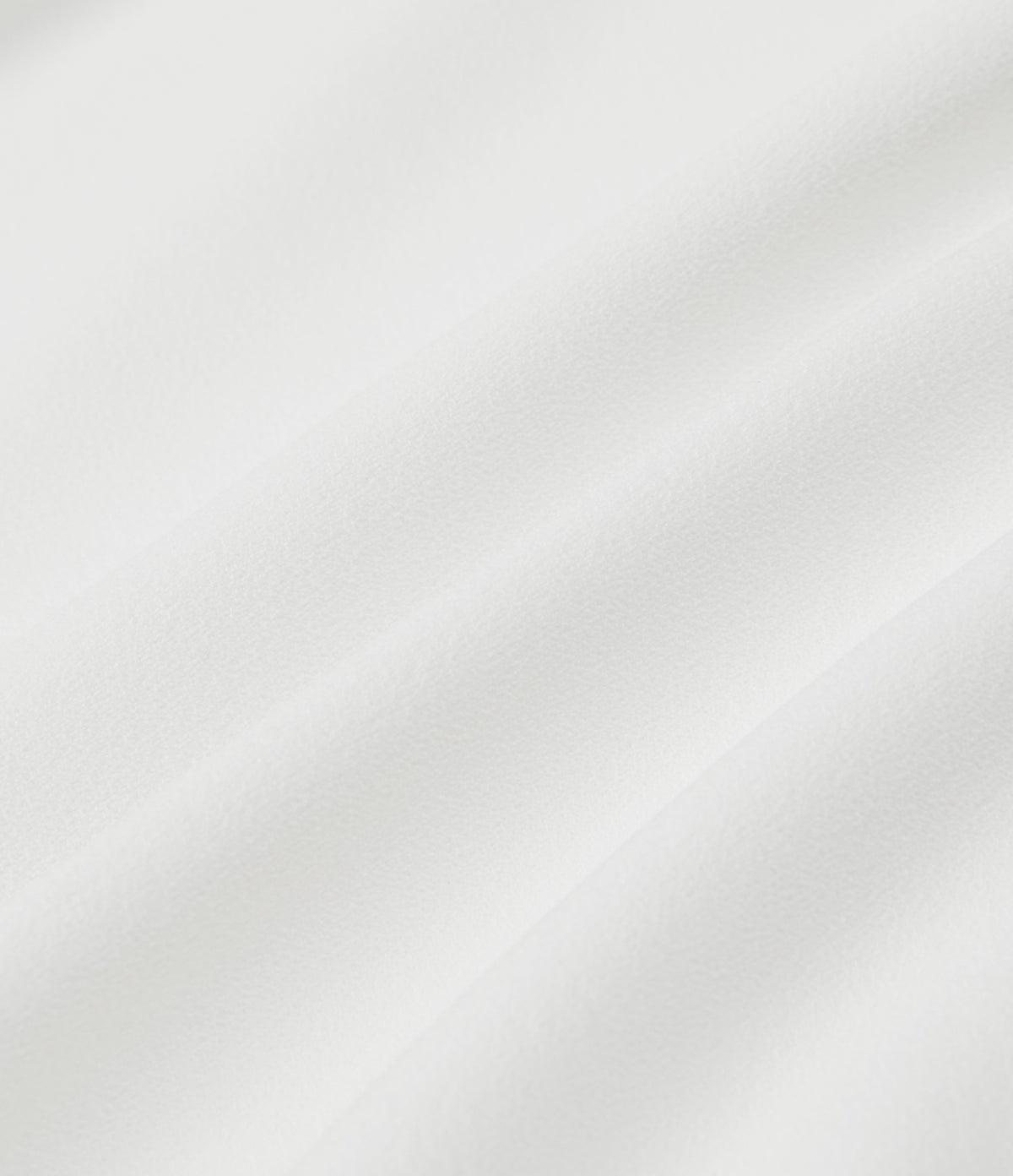 Collared Long Sleeve Curved Hem Work Blouse — White — view 7