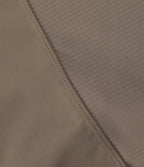 InstantCool Stand Collar Raglan Thumb Hole Curved Hem Yoga Jacket with Pockets — Dawn Brown — view 8