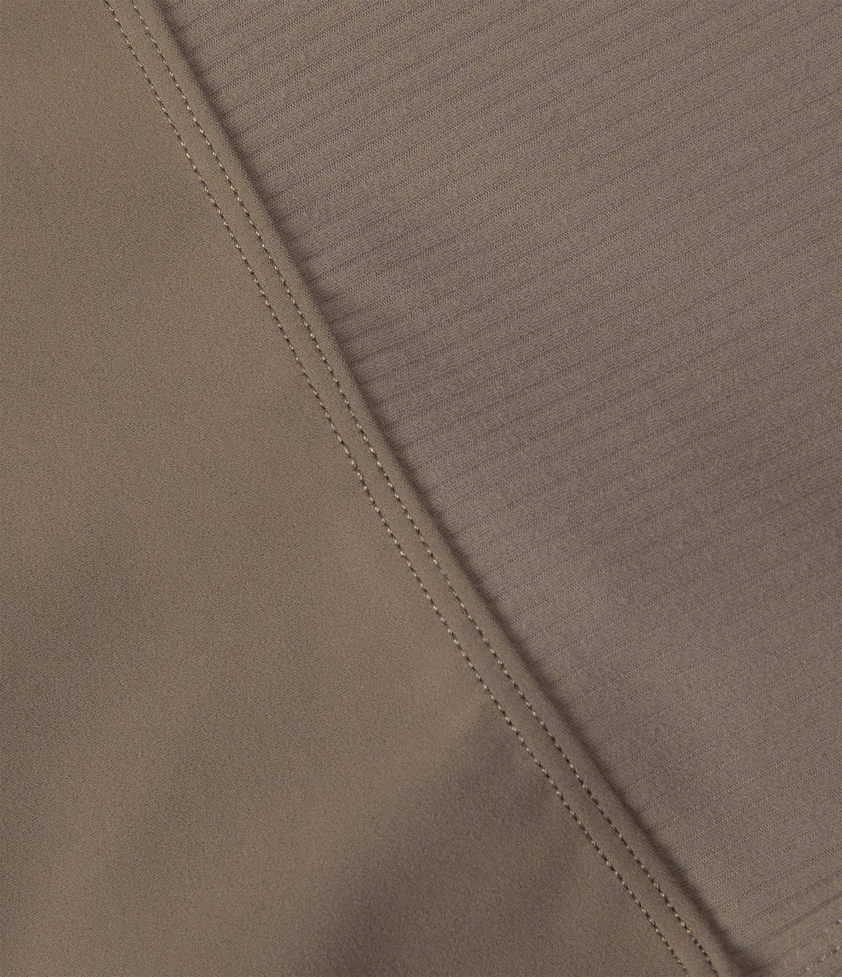 InstantCool Stand Collar Raglan Thumb Hole Curved Hem Yoga Jacket with Pockets — Dawn Brown — view 8