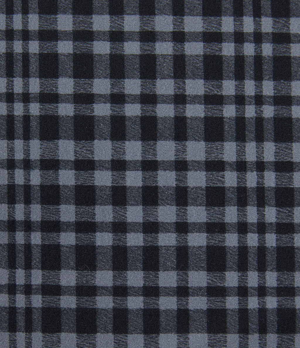 High Waisted Drawstring Plaid InstantCool Light Support Bootcut Yoga Trousers with Pockets — Storm Gray Check Plaid — view 8