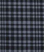 High Waisted Drawstring Plaid InstantCool Light Support Bootcut Yoga Trousers with Pockets — Storm Gray Check Plaid — view 8