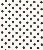 V-Neck Long Sleeve Polka Dot A-Line Casual Midi Dress — Snow Dots — view 7