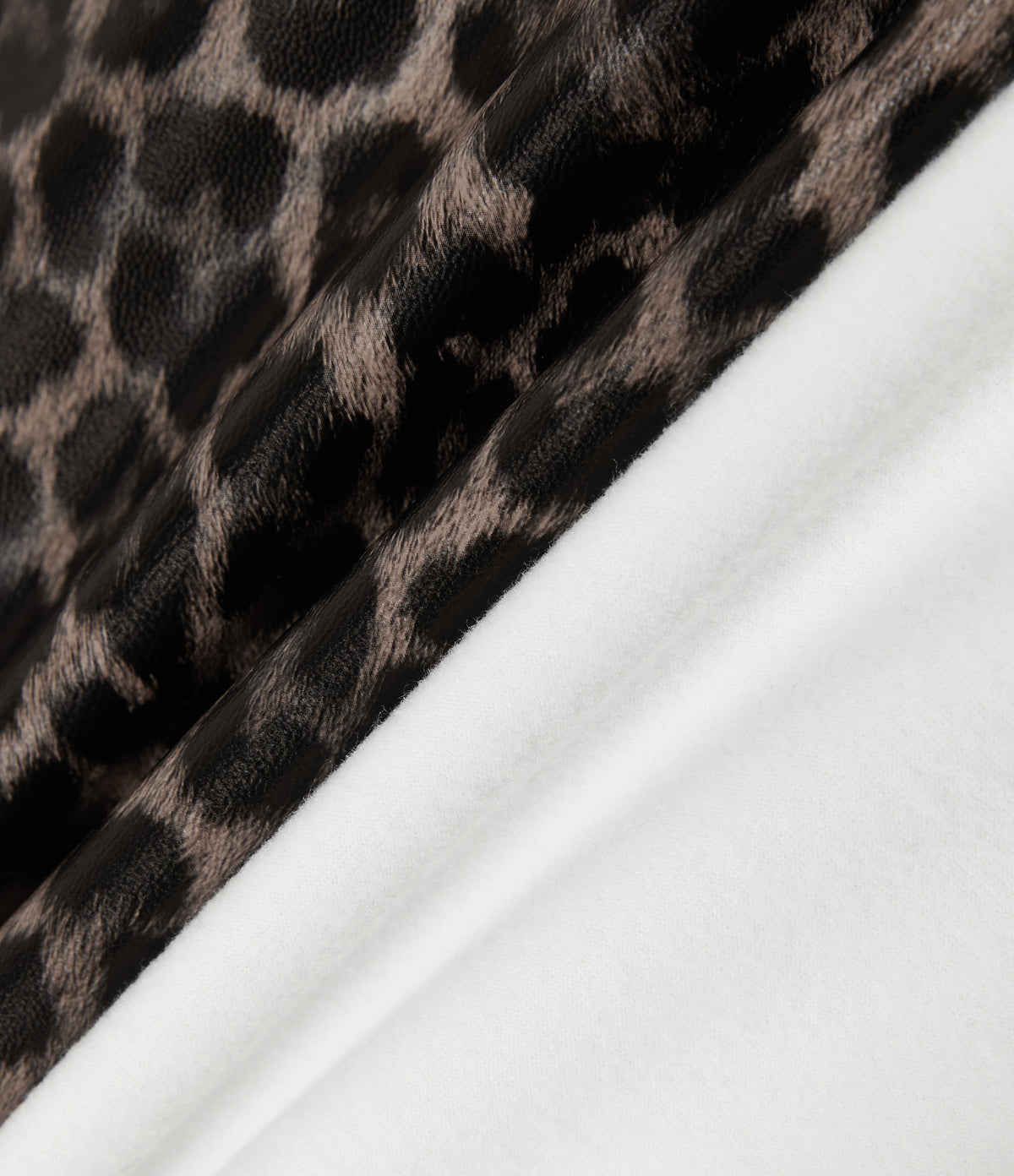 High Waisted Stretchy PU Leopard Print Leather Flare Casual Trousers with Pockets — Cozy Feline — view 8