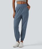 High Waisted Hiking Jogger with Pockets — Troposphere — view 3