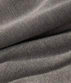 Boat Neck Raglan Long Sleeve Thermal Casual Top — Mottled Cloud Grey — view 8